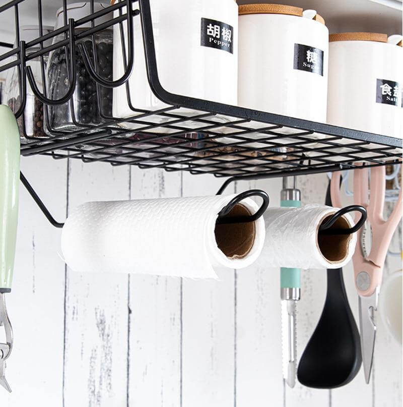 Easy Hang Kitchen Cabinet Storage Organizer Rack - Image 3