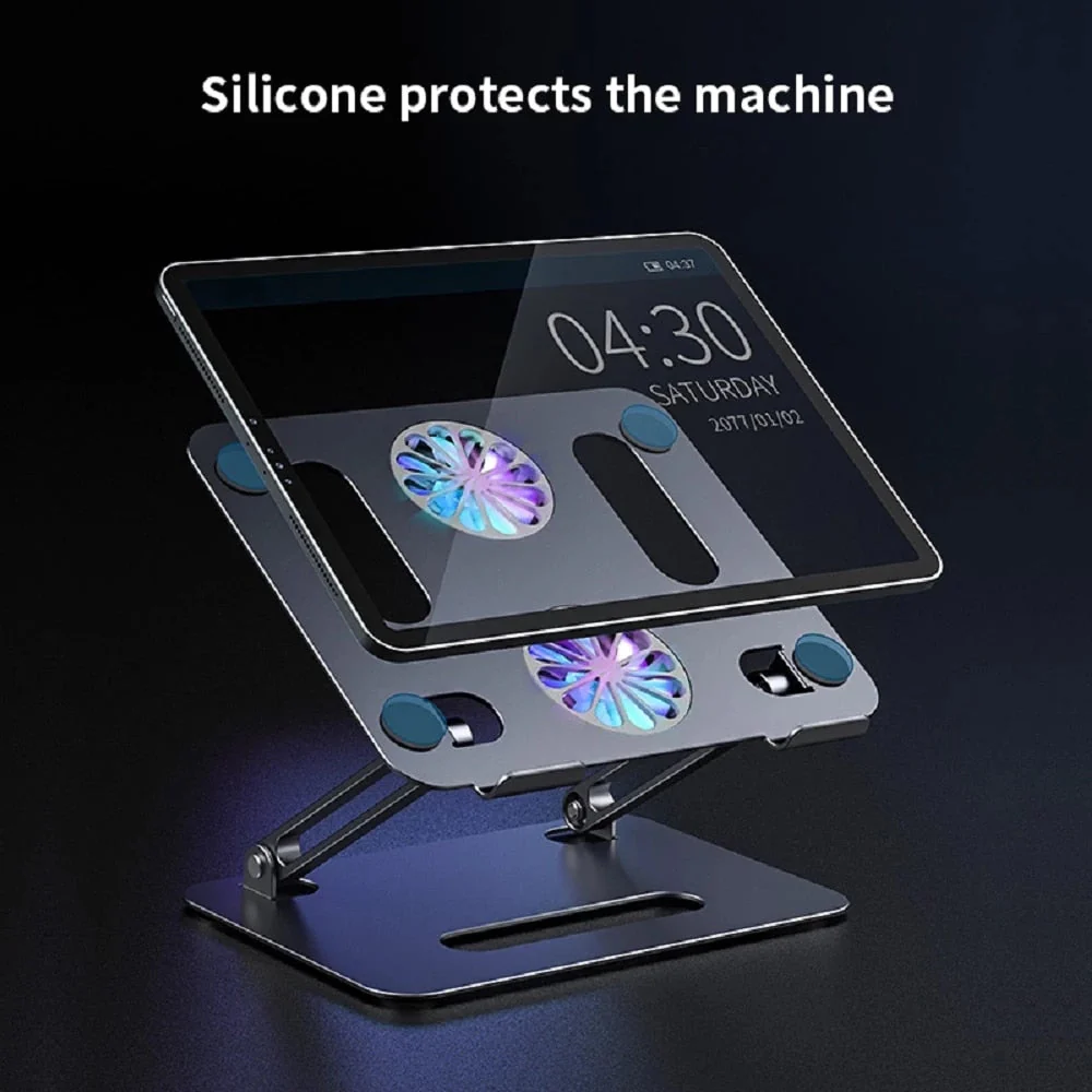 Foldable Cooling Fan Laptop Holder - Image 3