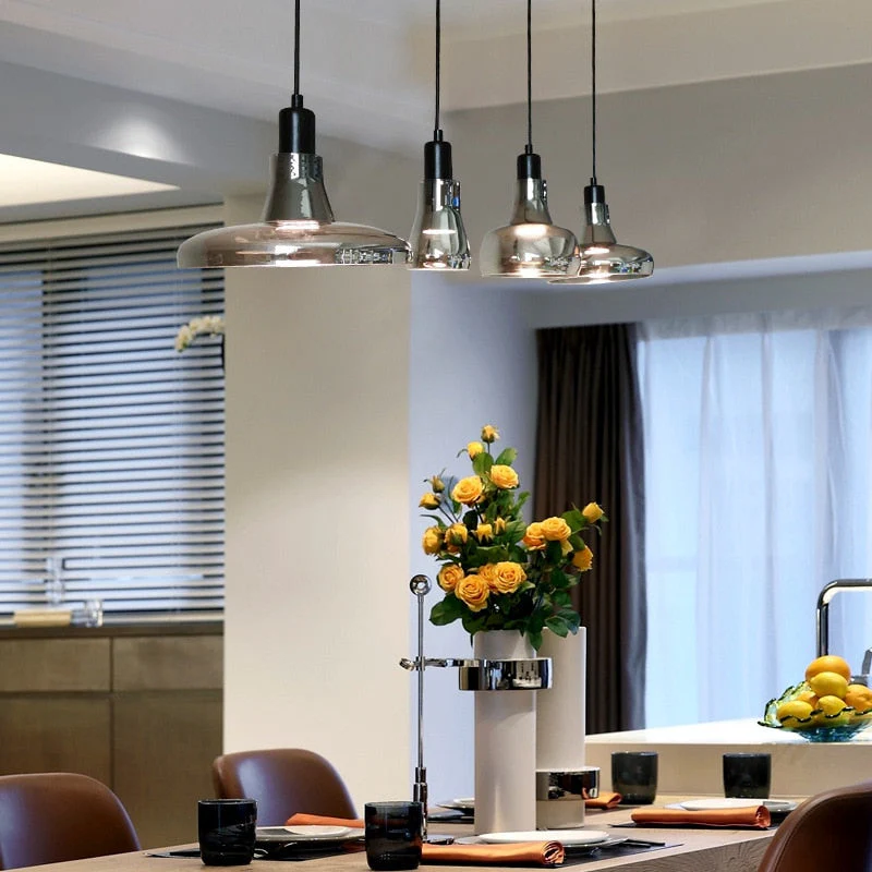 Nordic Chic Oval Pendant Lamp - Image 2