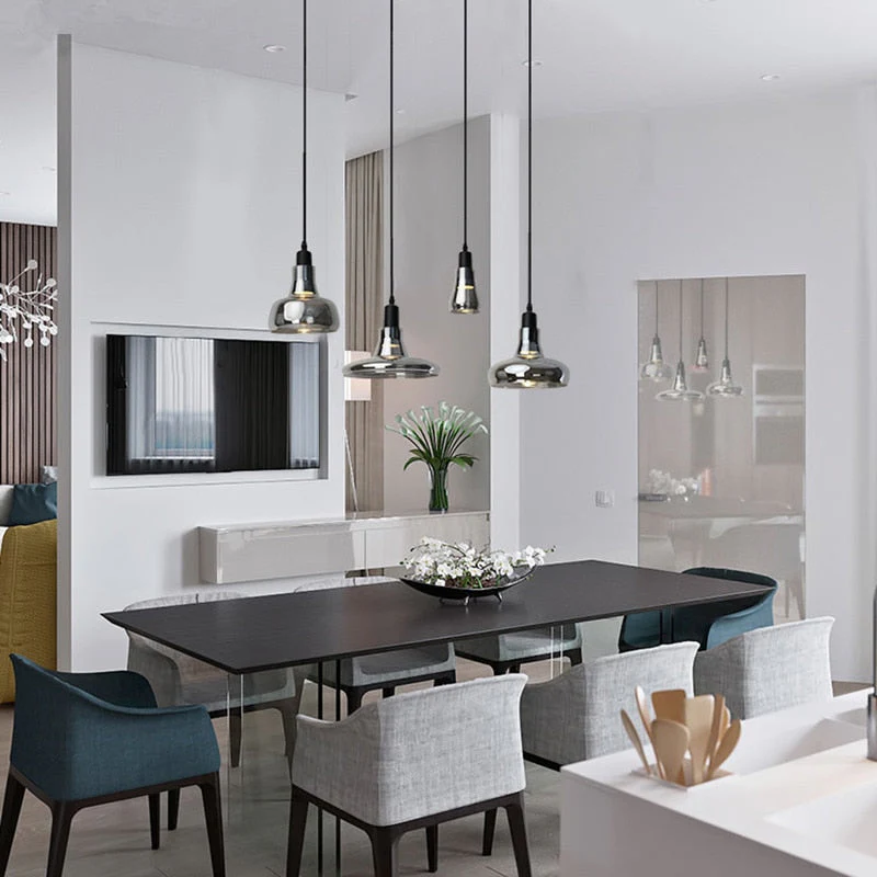 Nordic Chic Oval Pendant Lamp - Image 3