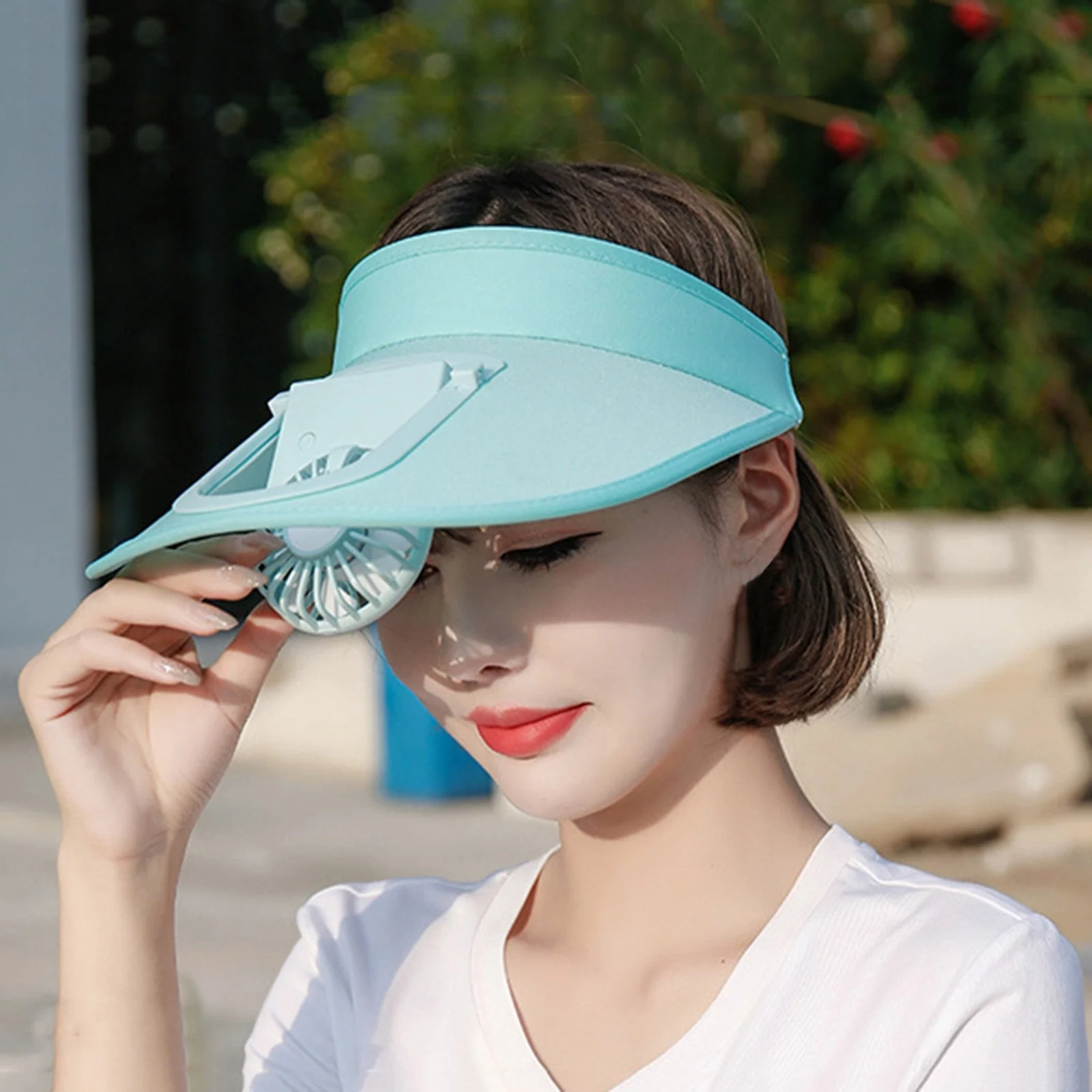 Adjustable Fan Summer Outdoor Baseball Hat - Image 1