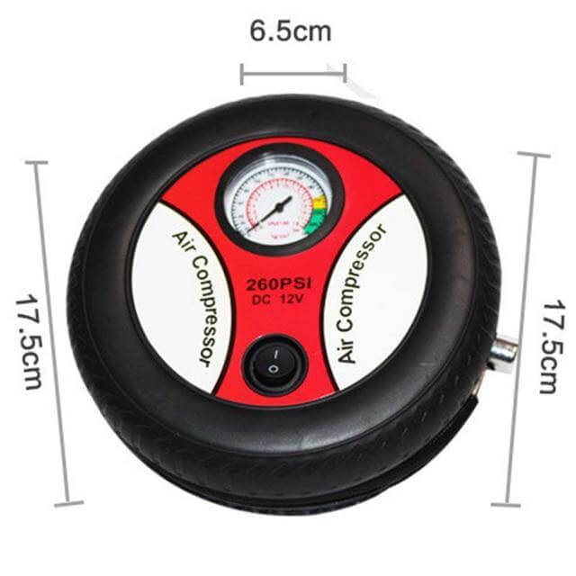 Portable Car Tire Air Compressor Machine - Image 3