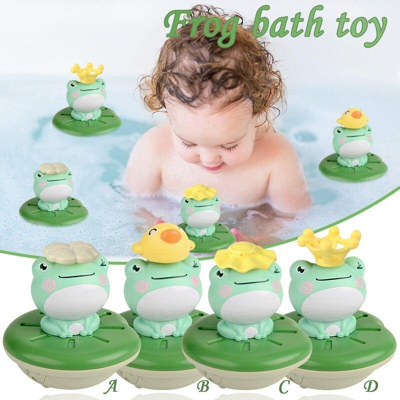 Floating Frog Rotating Sprinkler Toy - Image 2