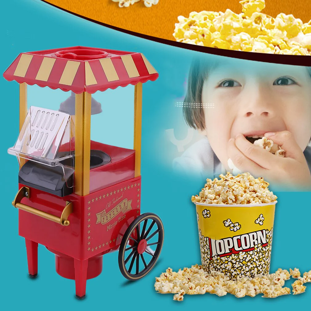 Mini Vintage Electric Popcorn Machine - Image 2