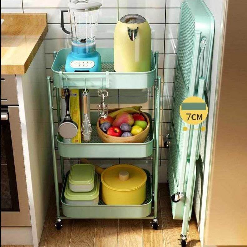 Foldable Easy Kitchen Stuff Storage Organizer - Image 3