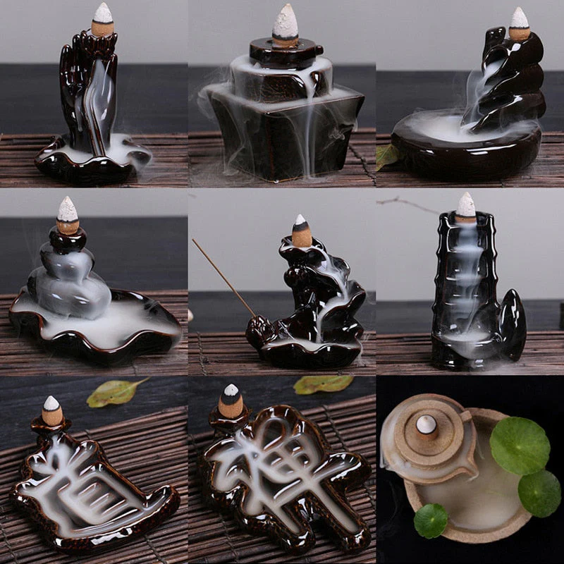 Creative Ceramic Backflow Incense Burners - Image 2