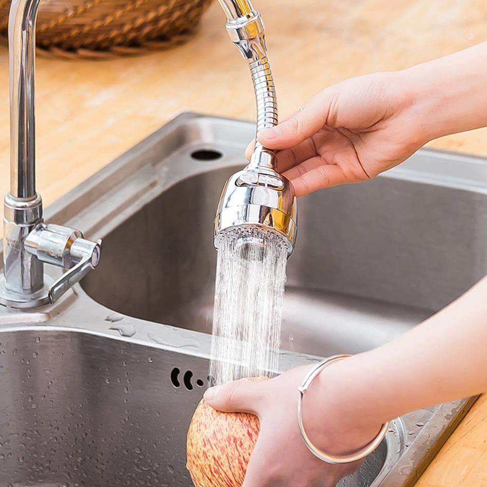 360 Degree Rotatable Water-saving Faucet Head - Image 1