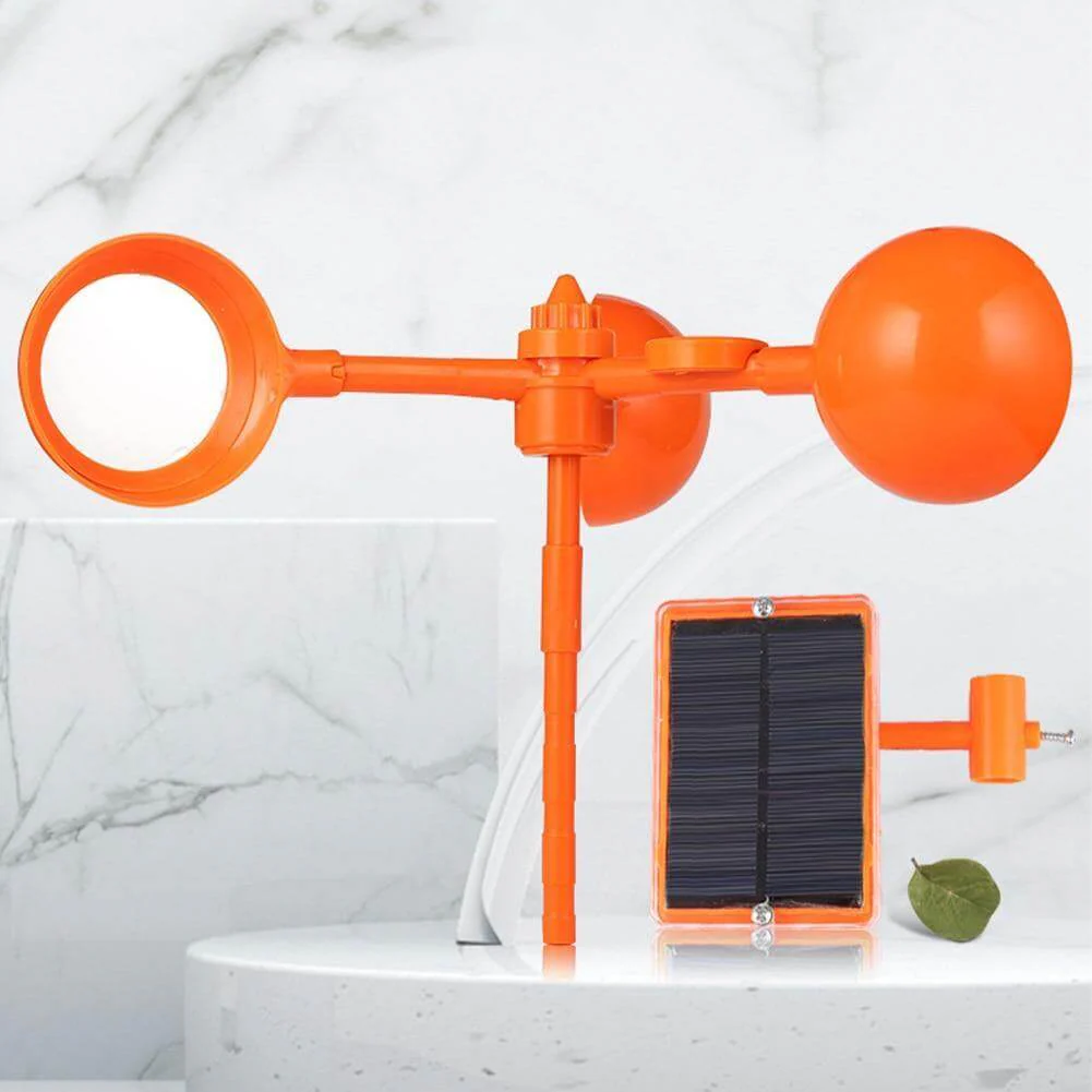 Wind Power Rotating Solar Animal Repeller - Image 2