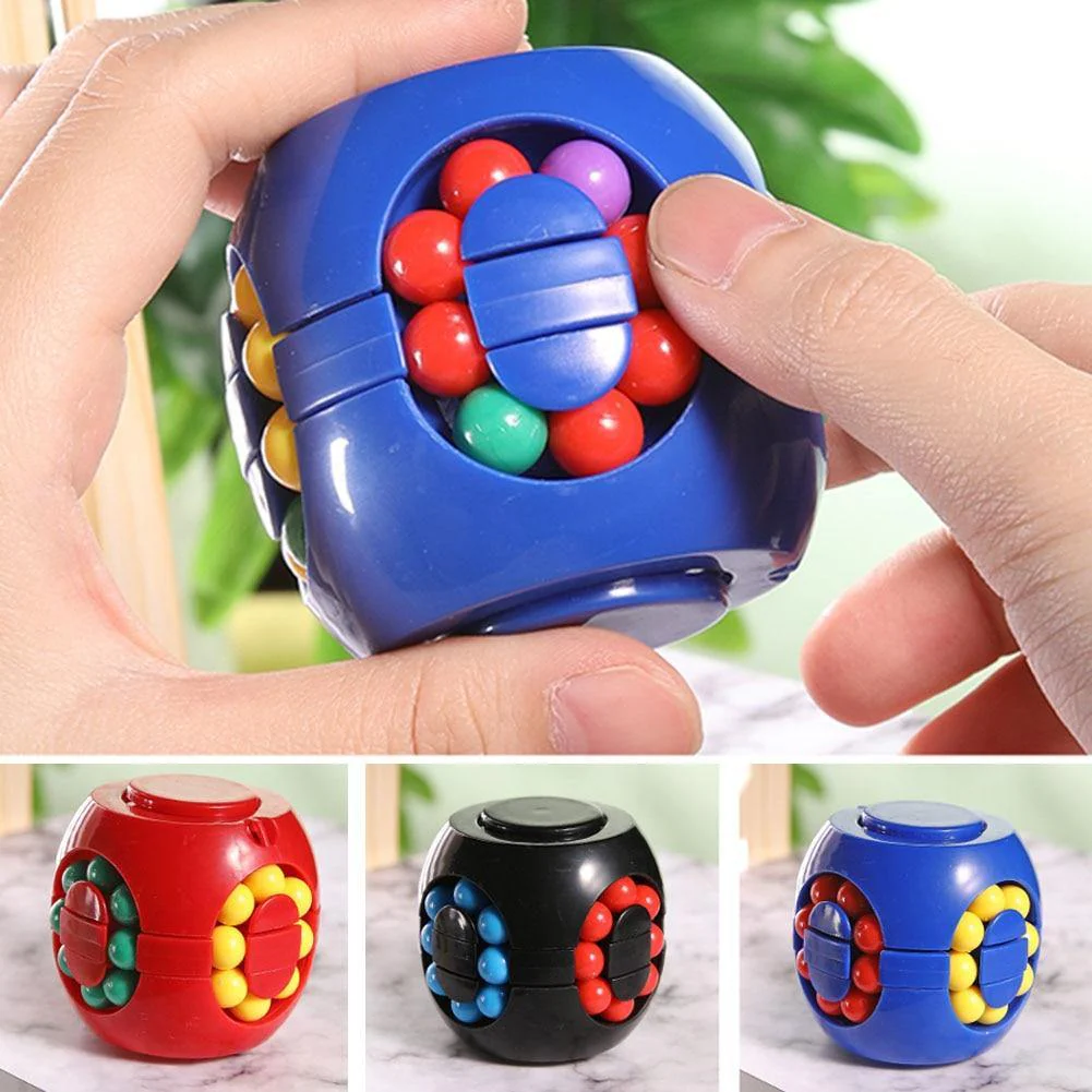 Educational Anti Stress Rotating Cube - Image 1