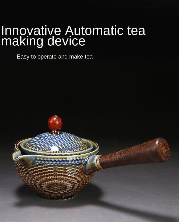 Unique Ceramic Moving Teapot Filter Set - Image 3