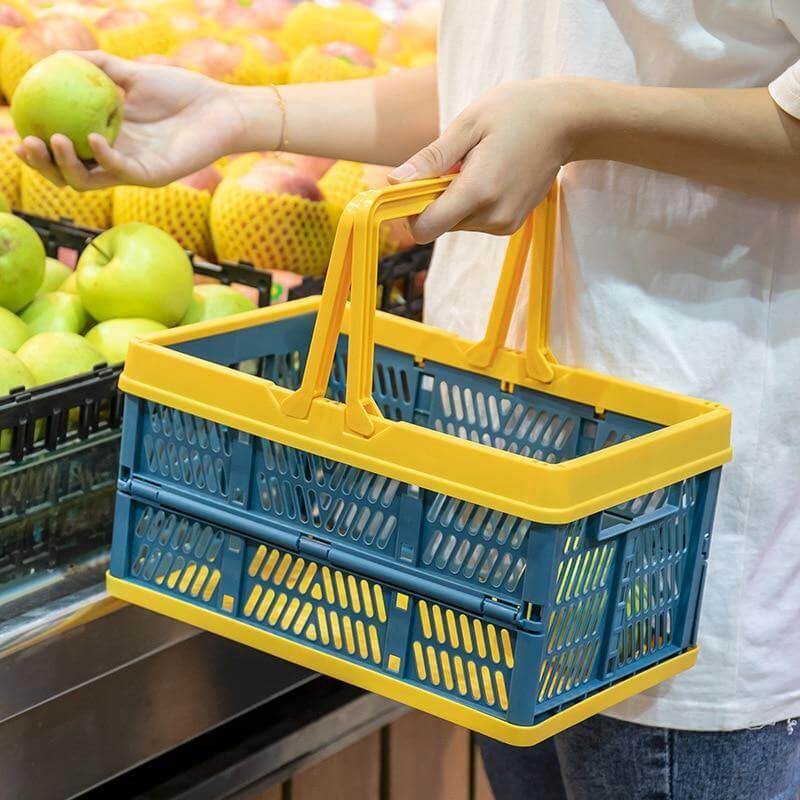 Foldable Easy Shopping Folding Basket - Image 1