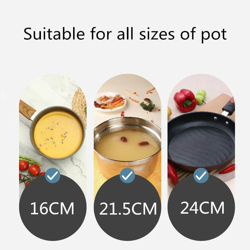 No Spill Anti Overflow Pot Cooking Lid - Image 3