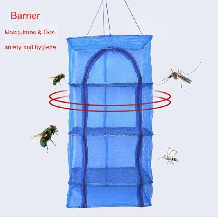 Foldable Multi-Layer Outdoor Fishing Net Rack - Image 2
