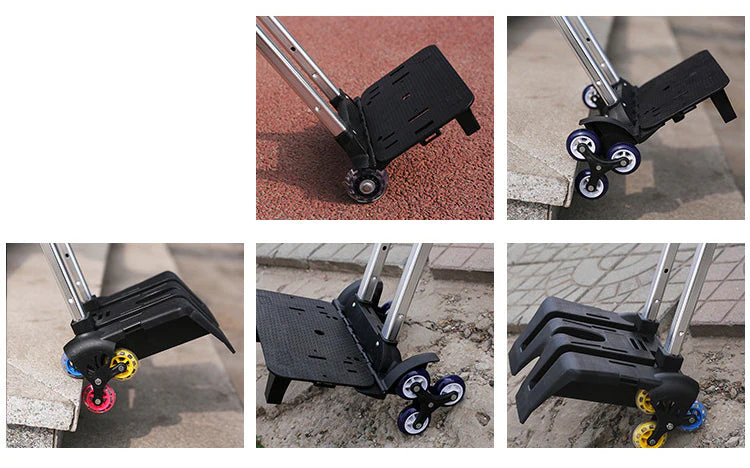 Creative Trolley Travel Waterproof Backpack - Image 3