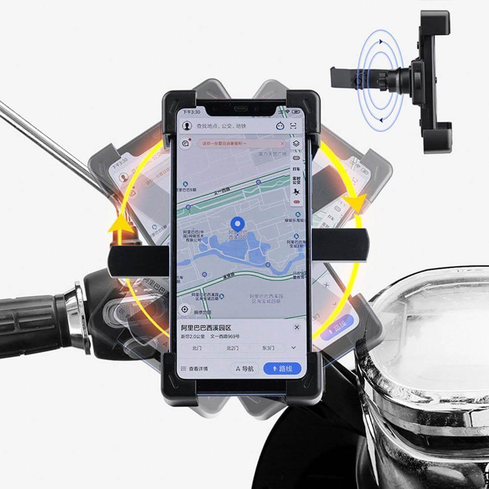 Adjustable 360 Automatic Bike Phone Holder - Image 3