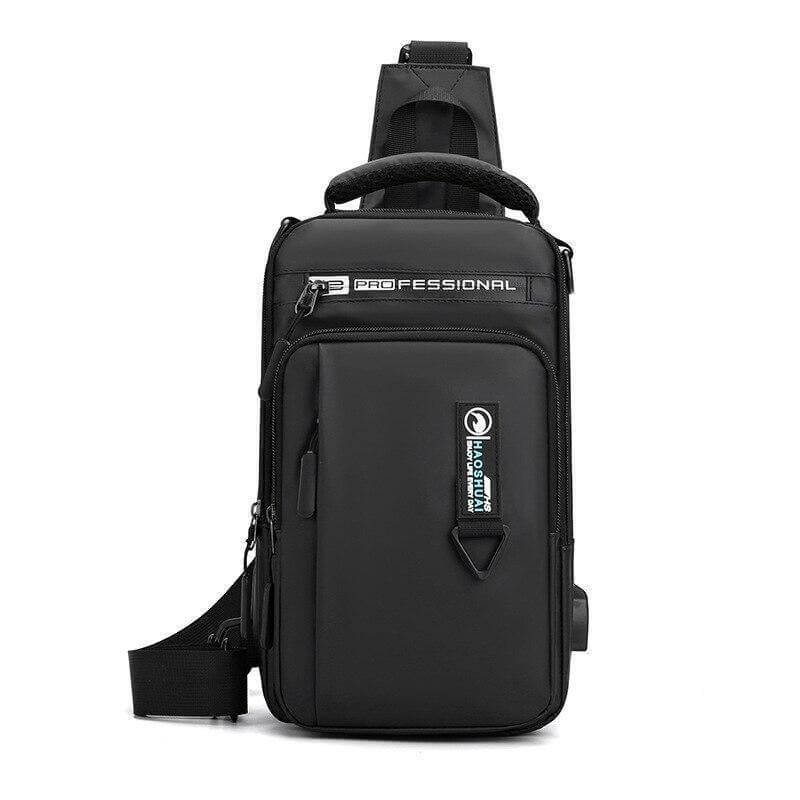 Waterproof USB Cross Body Shoulder Bag - Image 1