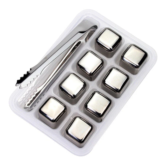 Stainless Steel Reusable Ice Cubes - Image 2