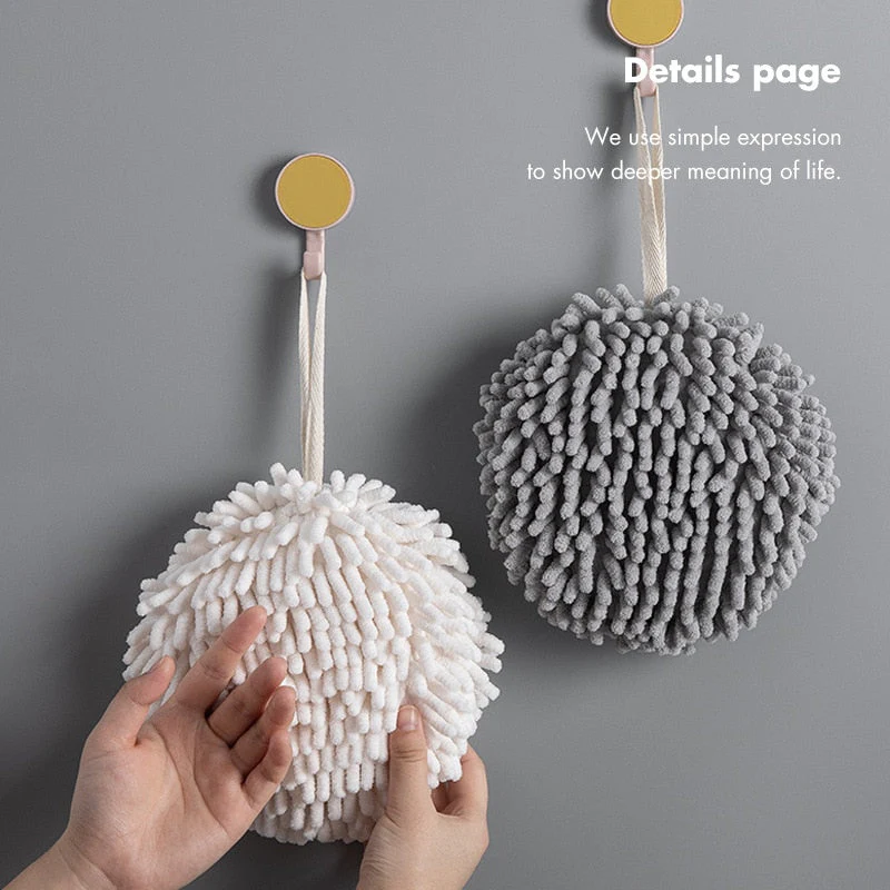 Super Absorbent Thick Soft Hand Towel Ball - Image 3