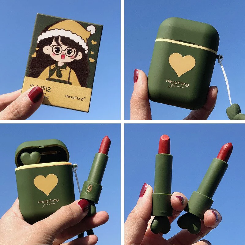 Matte Charm Heart Lipstick - Image 2