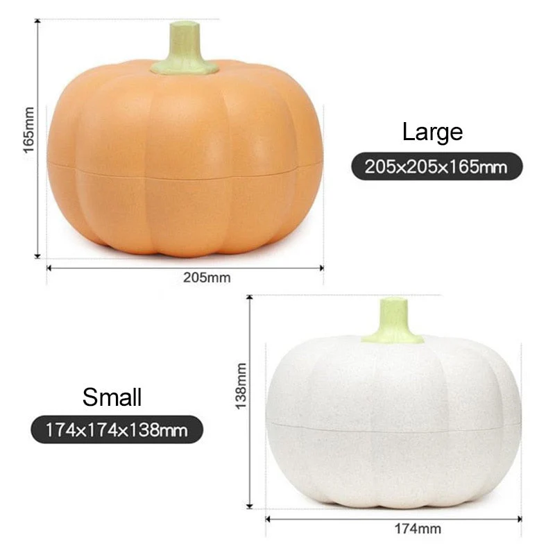 Pumpkin Multi-Layer Snack Storage Box - Image 3