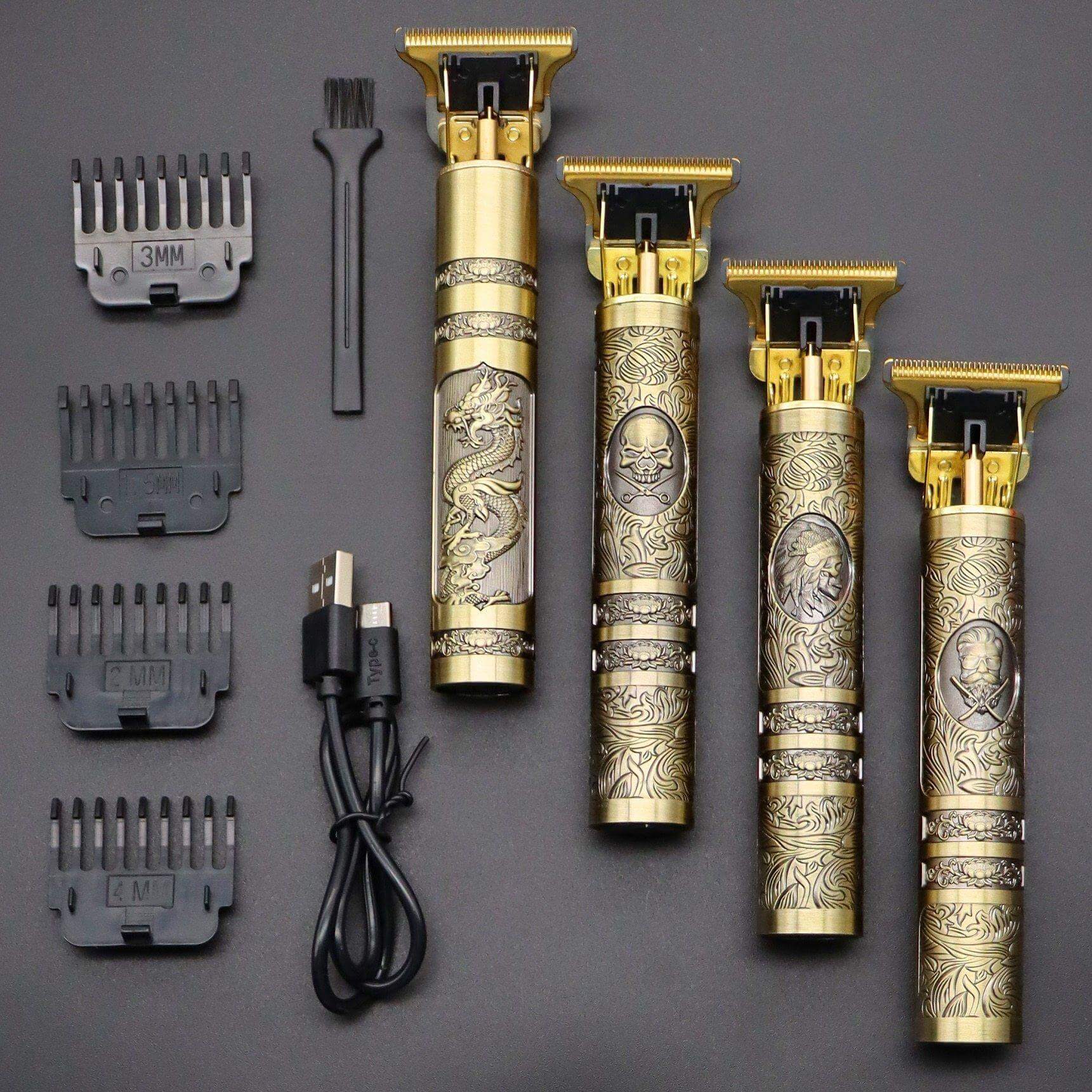 Elegant Vintage Professional Electric Men Hair Trimmer - Image 1