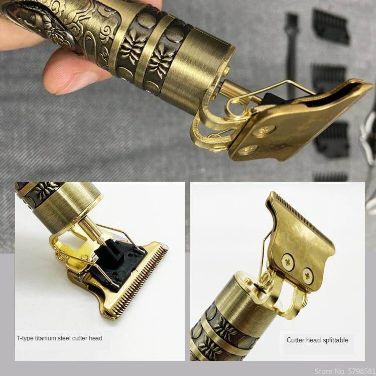 Elegant Vintage Professional Electric Men Hair Trimmer - Image 2