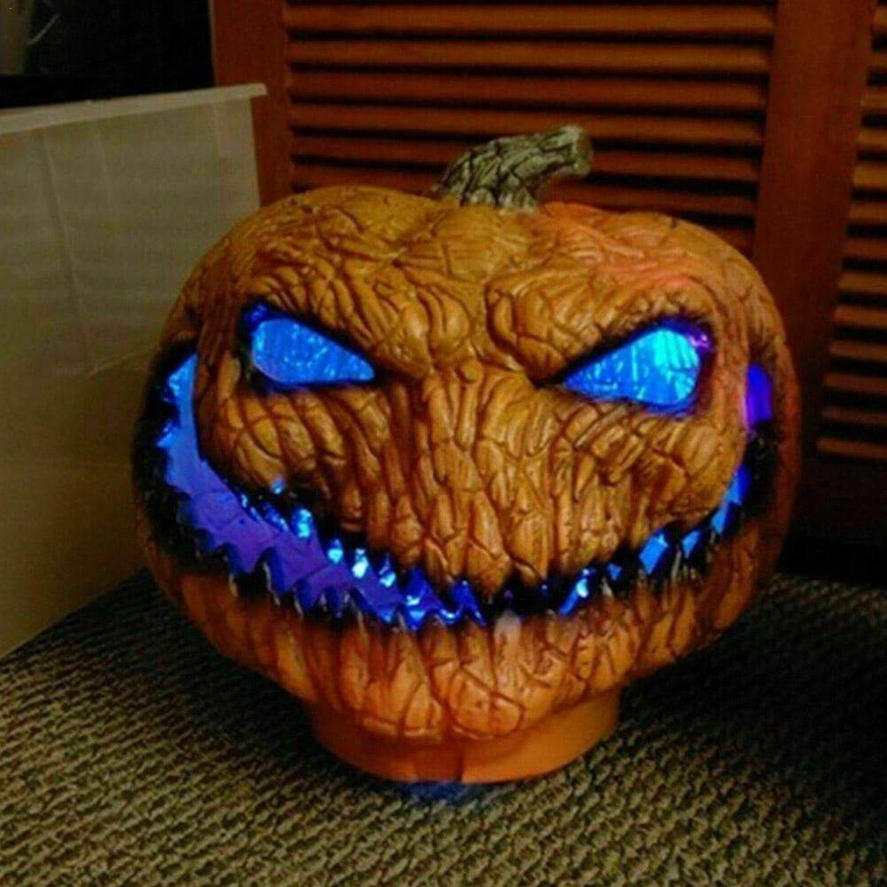 LED Scary Halloween Pumpkin Decoration - Image 1