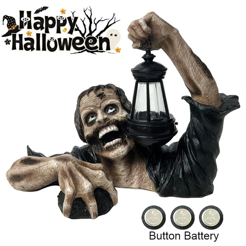 Zombie Statue  Halloween Decoration - Image 3
