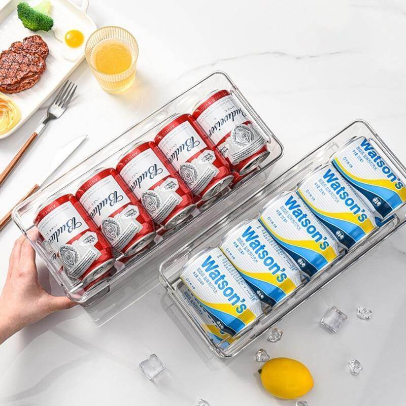 Refrigerator Storage Organizer Can Dispenser - Image 3