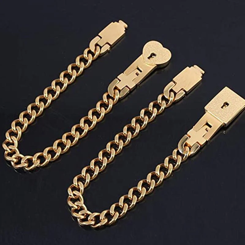 Unique Lovers Heart Lock Bracelets - Image 2