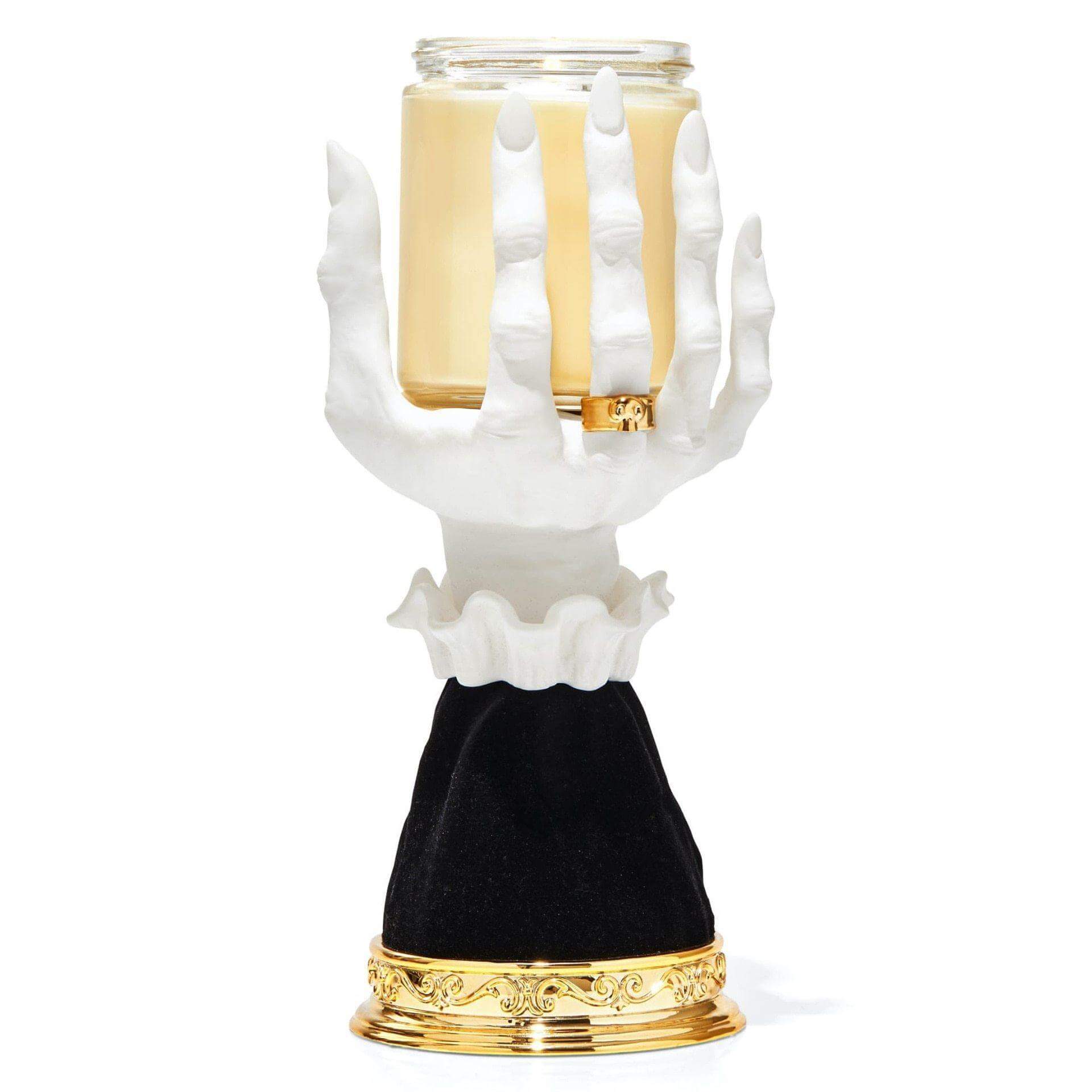 Halloween Resin Witch Hand Candle Holder - Image 1