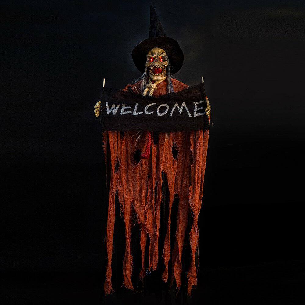 Halloween Scary Electric Hanging Haunted Ghost - Image 2