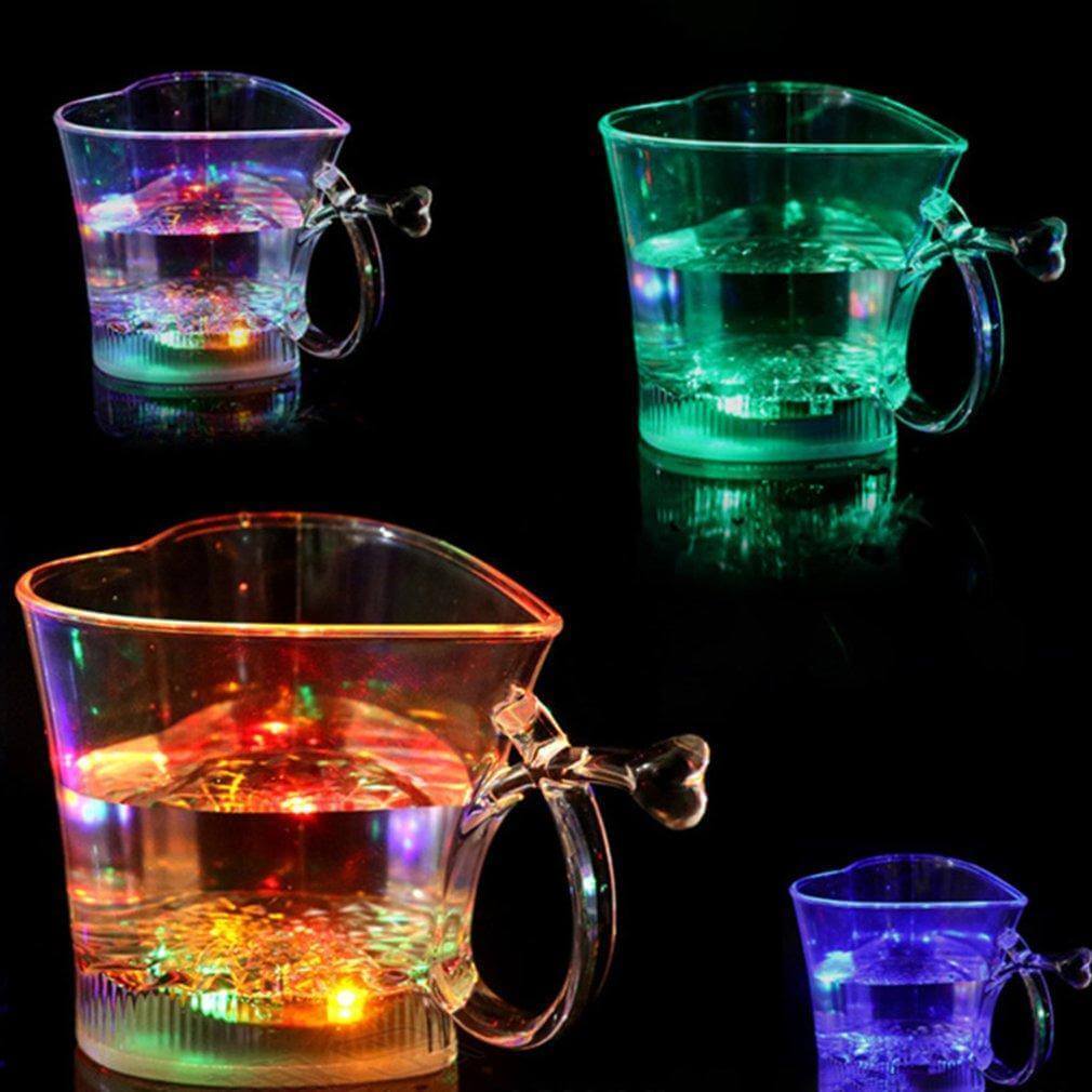 Heart Shaped Glowing Party Cup - Image 3