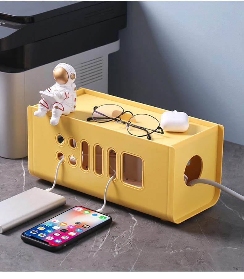 Colorful Easy Wire Storage Socket Organizer - Image 3
