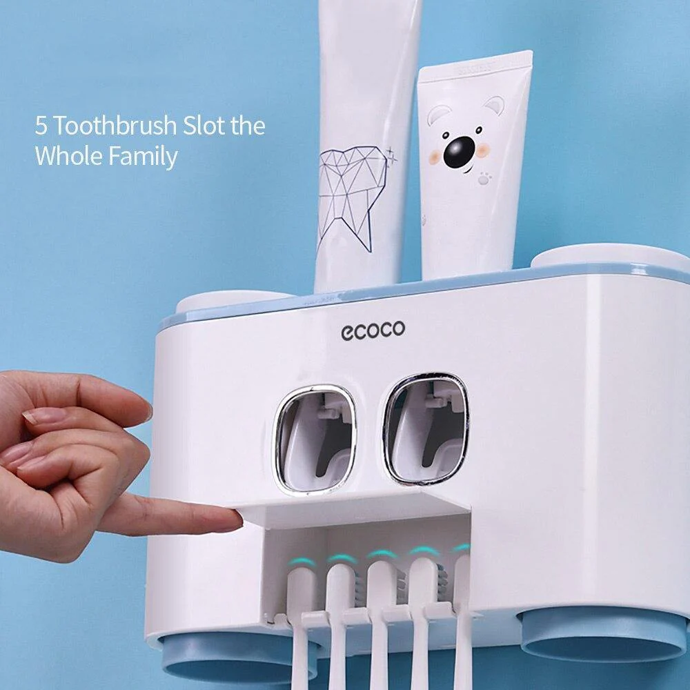 Wall-Mounted Smart Toothpaste Storage Dispenser - Image 2
