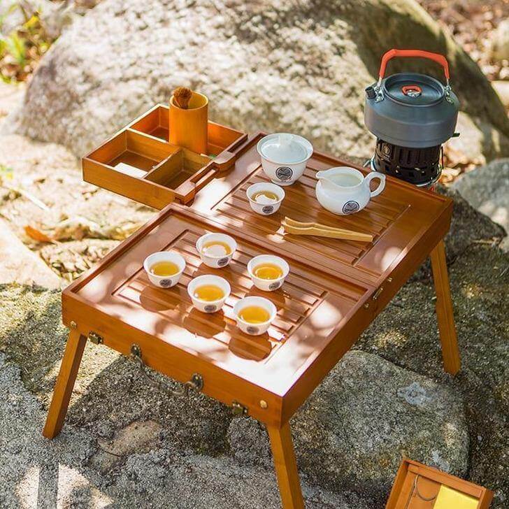 Portable Folding Travel Camping Table Set - Image 3