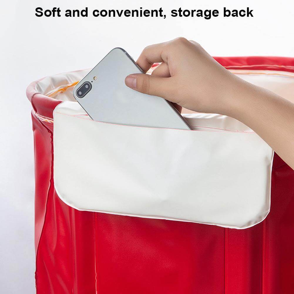 Portable Shoe-shaped Folding Bathtub - Image 3