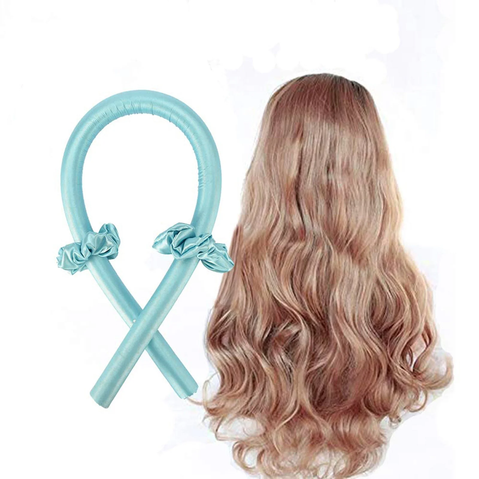 Heatless Silk Hair Roller Headband - Image 2