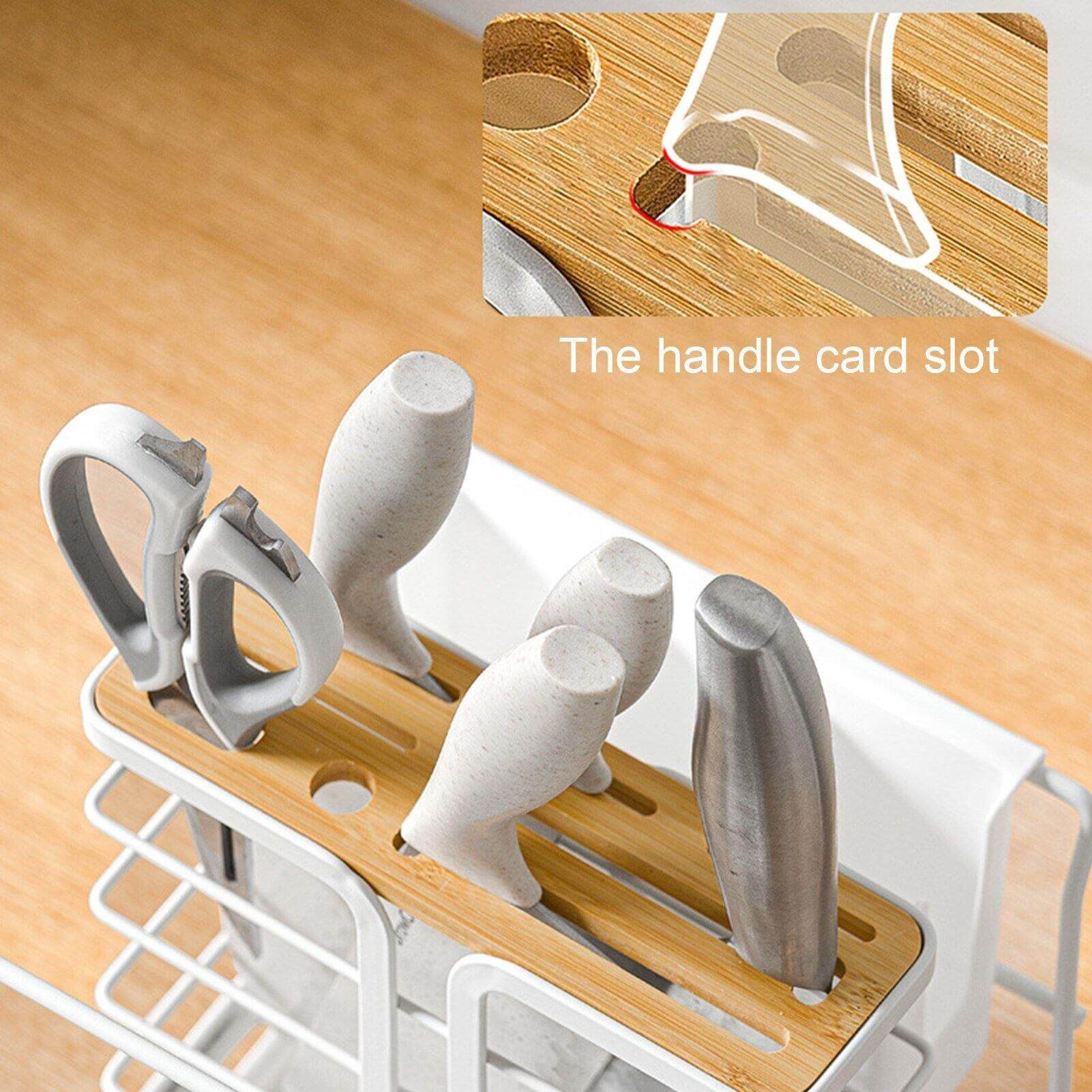 Multifunctional Kitchen Utensil Storage Holder - Image 3