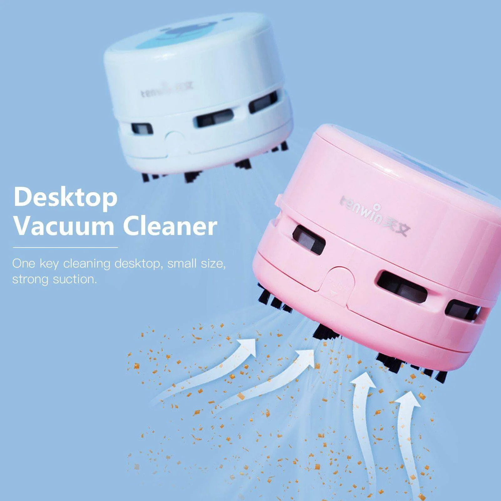 Electric Pencil Sharpener Vacuum Cleaner Stationery Set - Image 2