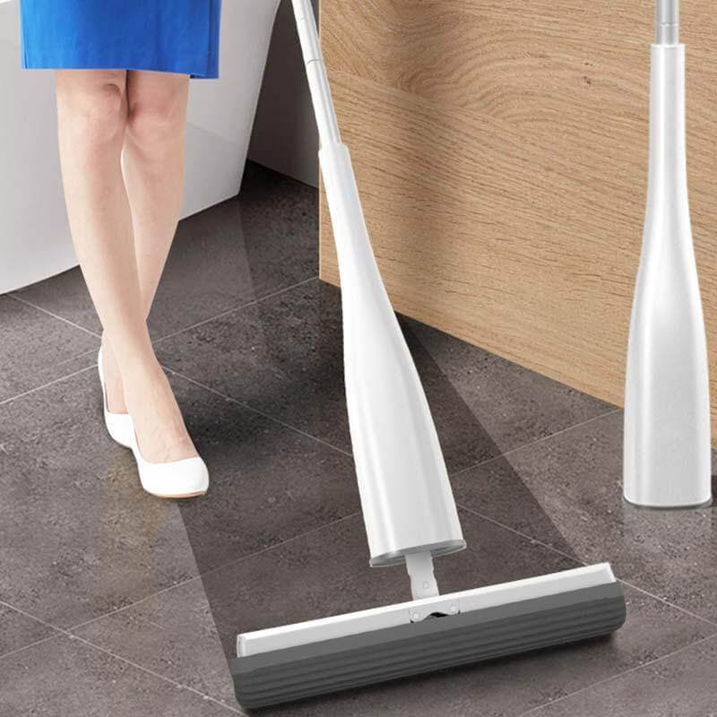 Self-Wringing Lazy Sponge Floor Mop - Image 1