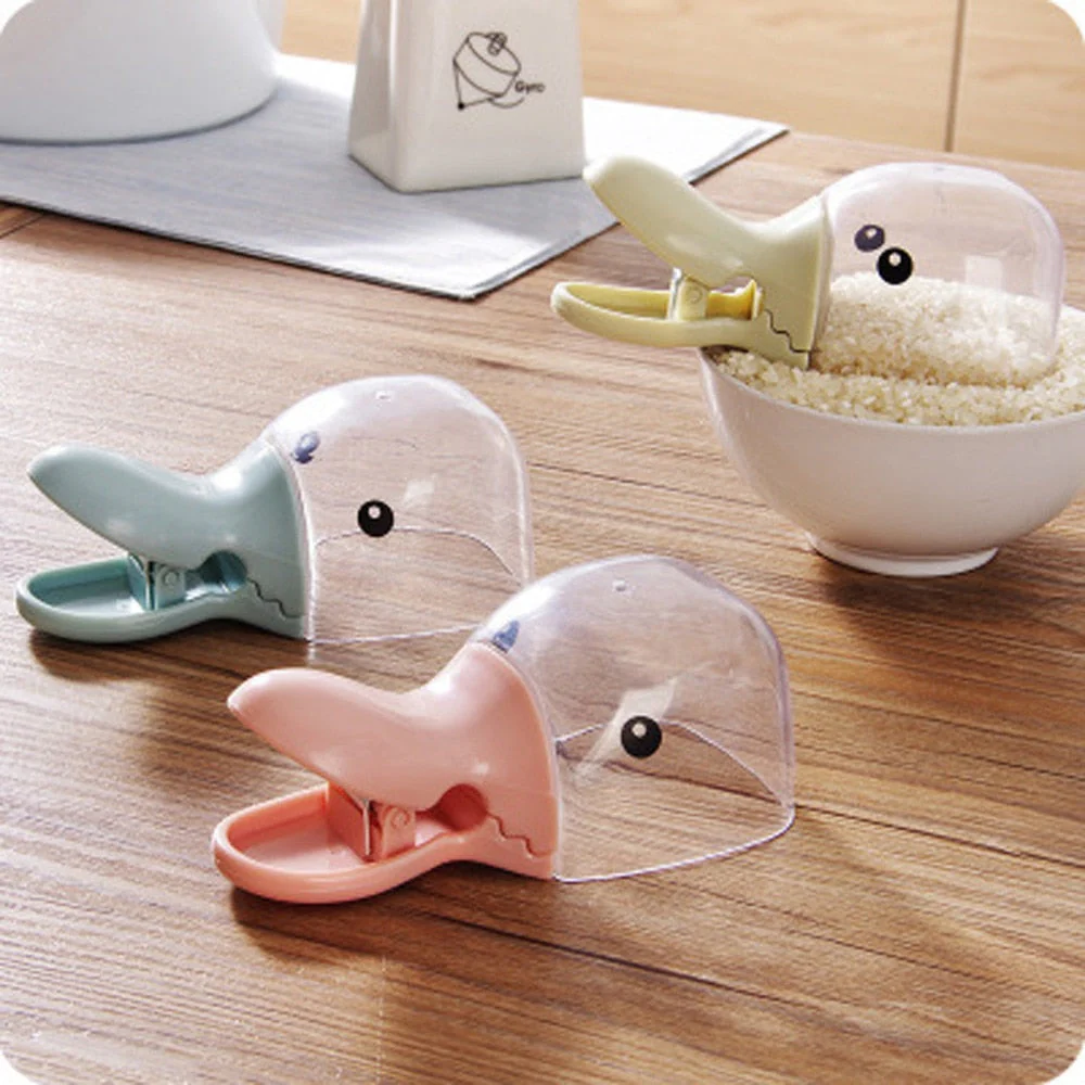 Duck Shape Sealing Clip Spoon - Image 3