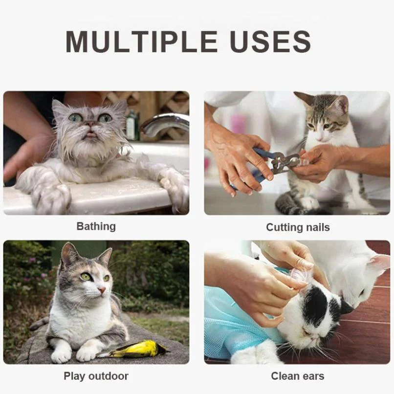 Cat Grooming Anti Scratch Bag Mesh - Image 3