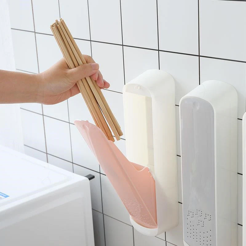 Wall Mounted Kitchen Silverware Drain Box - Image 1