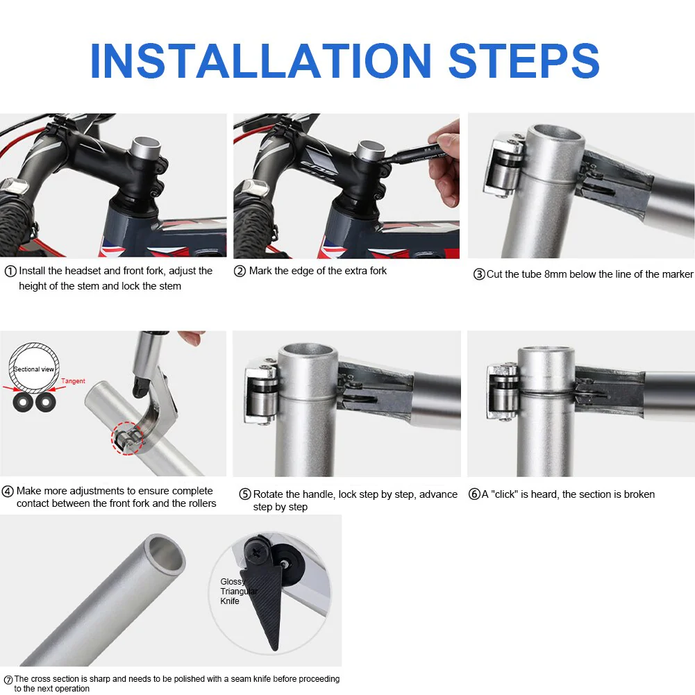 Bike Front Fork Pipe Adjuster Cutter Tool - Image 2