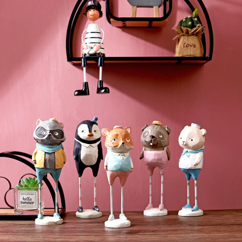 Creative Cute Animal Figurines - Image 2