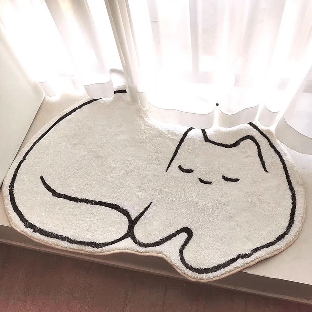 Cute Cozy Soft Cat Carpet - Image 2