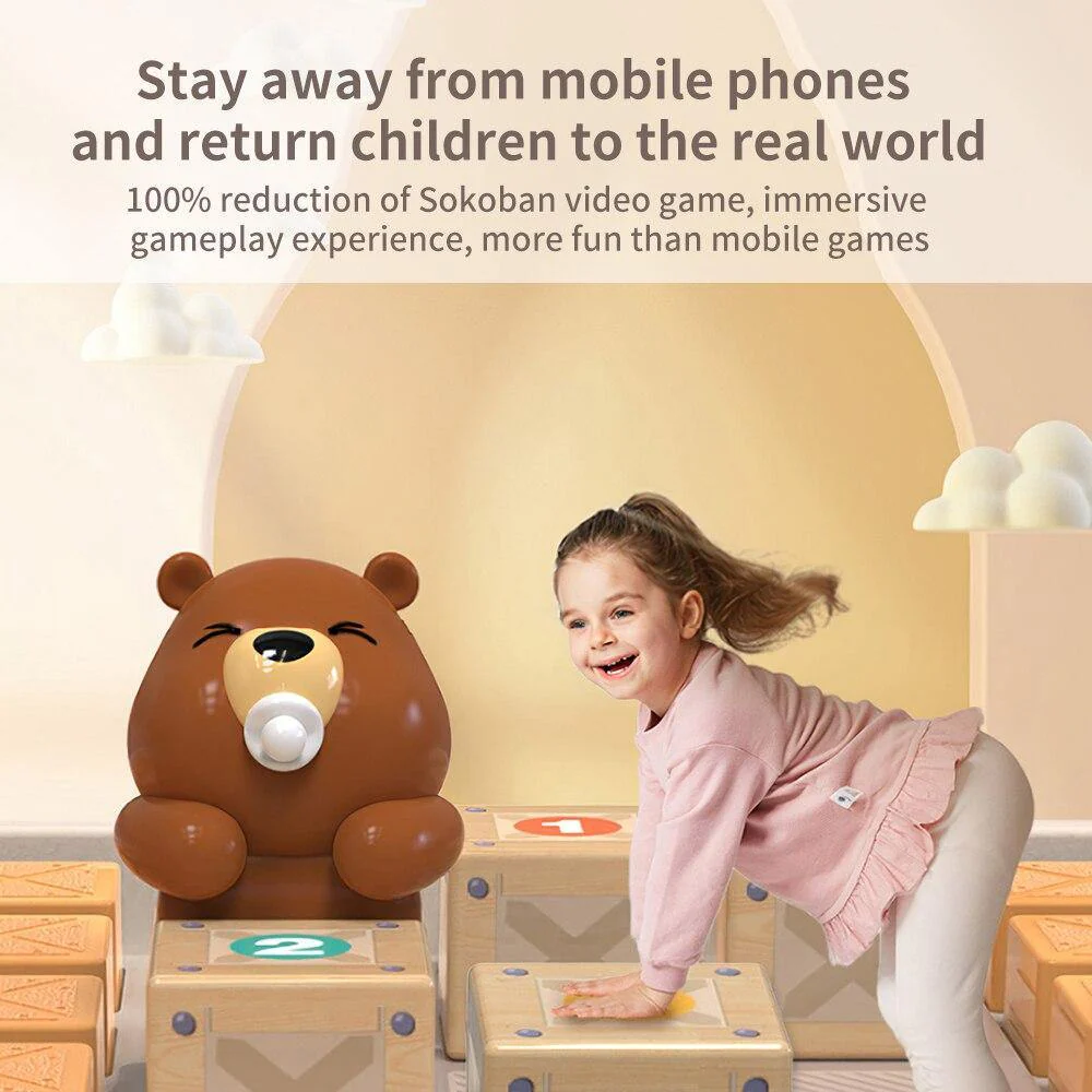 Kids Educational Bear Move Game - Image 3