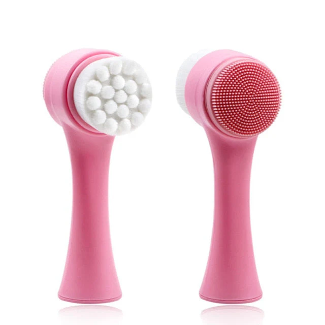 Double-Sided Face Cleaning Massager Brush - Image 3