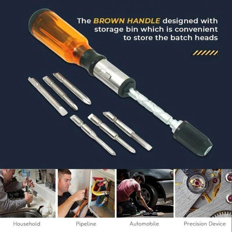 Semi Automatic Adjustable Screwdriver Set - Image 2